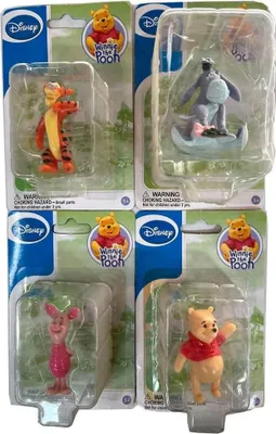 Obrázek produktu pro Disney Medvídek Pú Figurka 6 cm průhledná průhledná jedna velikost