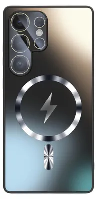 Image de Coque de protection magnétique MagSafe pour Samsung Galaxy S26 Ultra 5G, avec protection de l'appareil photo, de couleur noire
