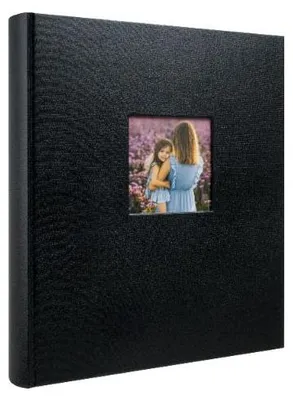 Obrázek produktu pro Klasické album Ertom Belize Black, 50 listů, černé stránky, 33 x 30 cm