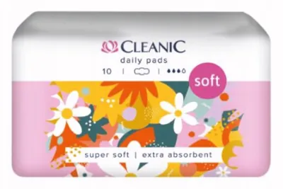 Immagine prodotto di Cleanic Morbidi asciugamani da giorno con ali 10pz.