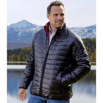 Image de Atlas For Men - Veste matelassée imperméable pour homme AF1787 (L) (noir)