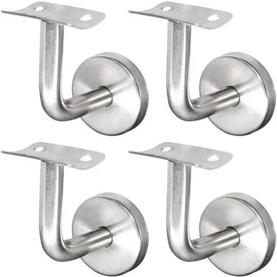 Produktbild von Universal Wandhalterung aus Edelstahl mit 60x60mm Quadratprofil