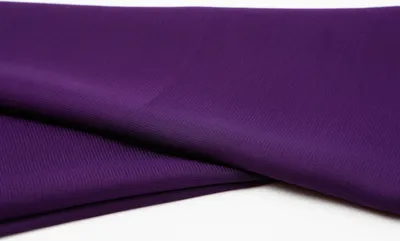 Produktbild von Chiffon Stoff Meterware 150 cm Breite, Aubergine