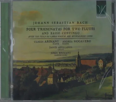 Obrázek produktu pro Caludi Arimany/ Mo: Bach: Four Sonatas For Two Flutes And B.