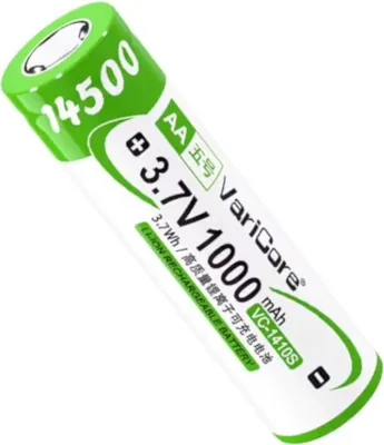 Produktbild von Akkuzelle VariCore VC-1410S 14500 Li-Ion 3,7 V 1000 mAh