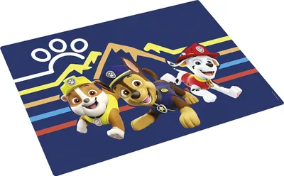 Produktbild von p:os Tischset 'Paw Patrol', 42 x 29 cm, blau