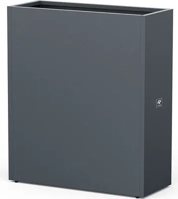 Obrázek produktu pro Kovový květináč Herstera, truhlík, vyvýšený záhon, úzký antracit 100 x 40 x 115 cm (d x š x v)