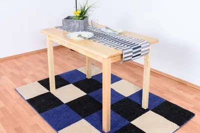 Produktbild von Holztisch Tisch 70x110 cm Kiefer massiv, Farbe: Natur