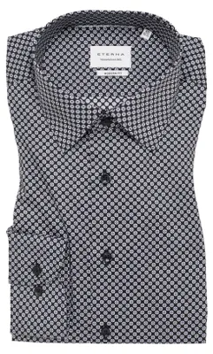 Produktbild von Eterna Modern Fit Businesshemd schwarz