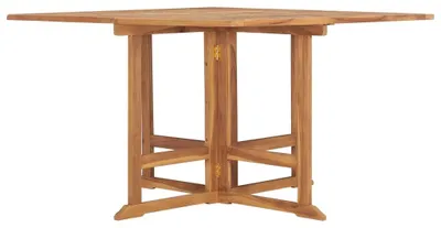 Produktbild von vidaXL Garten-Esstisch Klappbar 110x110x75 cm Massivholz Teak