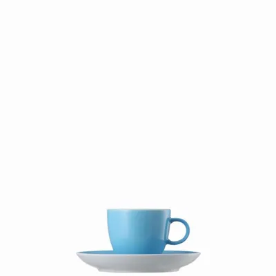 Produktbild von Espressotasse / Mokkatasse 2-tlg. - Sunny Day Waterblue / Blau - Thomas - 10850-408530-14720
