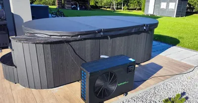 Produktbild von Sofort verfügbar, Swimmingpool, Schwimmbad, Garten Pool, Oval Pool KRETA 425 x 210 x 100 cm mit Filtersystem