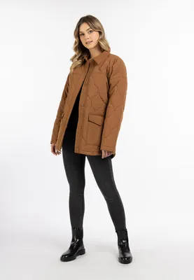 Image de Veste pour femme SAPORTA - couleur camel, taille XS