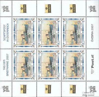 Produktbild von Briefmarken Österreich 2007 Mi 2669Klb Kleinbogen (kompl.Ausg.) postfrisch Briefmarke
