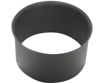 Produktbild von Abgasrohr Typ Fass zum Einmauern, Ø 150mm, 1,5mm Wandstärke, demontierbar, 400°C hitzebeständig