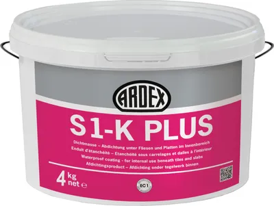 Immagine prodotto di ARDEX S1-K PLUS Dichtmasse 4 kg Eimer