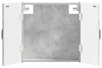 Productafbeelding van vidaXL Dartbordkast HAARLEM, betonkleur, 52,5 x 10,5 x 53,5 cm