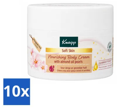 Produktbild von 10 x Kneipp Soft Skin Bodycrème - Mandelblüte - 200 ml - Vorteilspackung - 10 Stücke