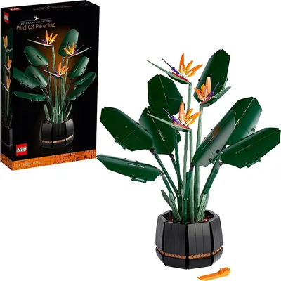 Zdjęcie produktu dla LEGO Botanicals Strelicja królewska, Zestaw do budowania, 18 lat(a), Plastik, 1173 szt., 1,34 kg