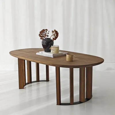 Obrázok produktu pre Skye Decor, konferenčný stolík Nesting (3 časti), antracitová farba, 100% drevo, 48 x 43 cm | 100% drevotrieska s melamínovým povrchom | Ideálny do moderných pracovní a učební.
