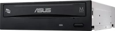 Produktbild von ASUS DRW-24D5MT - Laufwerk - DVDRW (R DL) / DVD-RAM - 24x24x5x - Serial ATA - intern - 5.25" (13.3 cm)