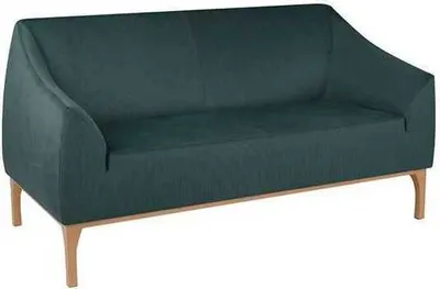 Immagine prodotto di Divano verde di design a 3 posti di alta qualità imbottito divano tessile