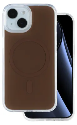 Zdjęcie produktu dla Nakładka Lowkey Mag Do Iphone 13 6,1" Brązowa