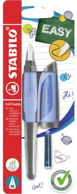 Produktbild von STABILO Schulfüller mit Standard-Feder M - EASYbuddy Pastel in Wolkenblau - blau (lösc…