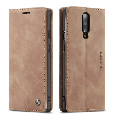 Obrázek produktu pro OnePlus 7 Pro Pouzdro, RetroPolyuretanKožené Pouzdro, Kapsy na Karty, Magnetické Uzavírání, Pouzdro s Funkcí Stojánku pro OnePlus 7 Pro Hnědý