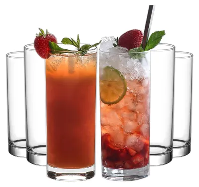 Zdjęcie produktu dla Szklanki do drinków LAV Liberty – 360 ml (12 1/4 uncji), zestaw 6 sztuk