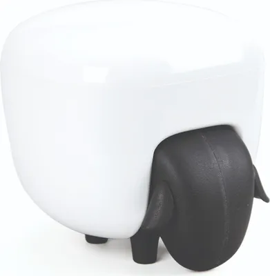 Produktbild von QUALY Wattestäbchen Aufbewahrung Aufbewahrungsbehälter Ohrstäbchen Sheepshape S