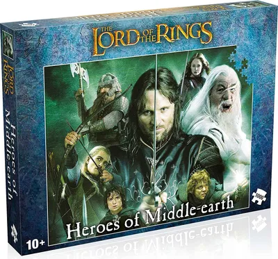 Immagine prodotto di Herr der Ringe - Puzzle "Eroi della Terra di Mezzo" 1000 Teile