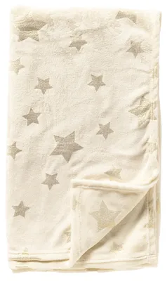 Produktbild von Textino Wohndecke Starry Nights 150x200 cm Weiß