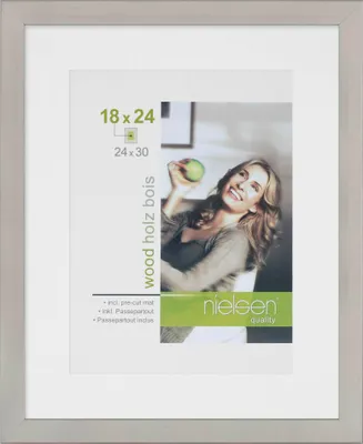 Obrázok produktu pre Nielsen Apollon silber 24x30 Holz 8988010