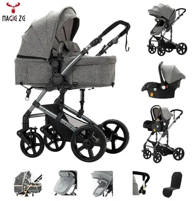 Immagine prodotto di Yazoco Passeggino trio 3 in 1 con seggiolino auto e navicella