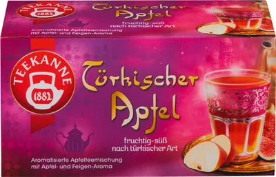 Produktbild von Teekanne Tee 6576 Türkischer Apfel 20 St./Pack.