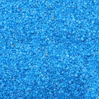 Produktbild von 1kg Dekogranulat Granulat Streudeko Farbgranulat Dekosteine Farbkies ca. 0,7L 2-3mm, Farbe:blau