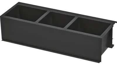 Produktbild von Ninka sideBOX Schubladen Ordnungssystem für Tandembox Höhe D mit 3-fächer für zu