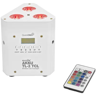 Zdjęcie produktu dla EUROLITE AKKU TL-3 TCL Trusslight QuickDMX ws (41700503)