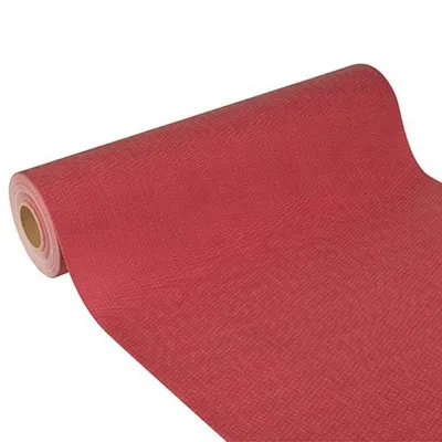 Produktbild von Papstar Vlies Tischläufer, bordeaux "soft selection plus" 24 m x 40 cm, 4 Rollen