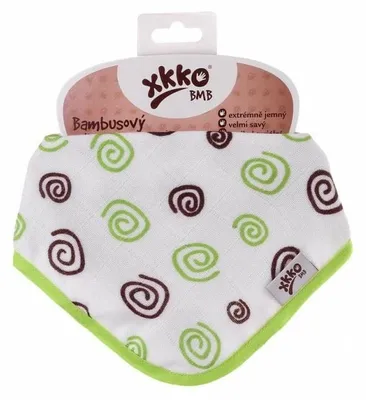 Obrázok produktu pre XKKO BMB Spirals&Bubbles - Slintáčik/Šatka, Lime Spirals (1ks)
