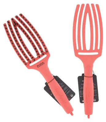 Obrázok produktu pre Olivia Garden Kefa Olivia Garden Fingerbrush Care Iconic Boar&Nylon Radiant Peach