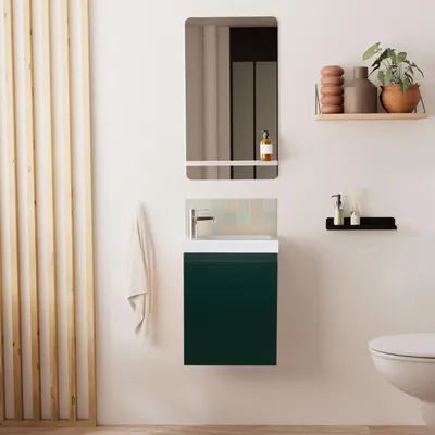 Produktbild von LISA Waschbeckenunterschrank + Spiegel + Wasserhahn