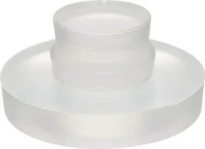 Produktbild von WAGNER Elastikpuffer rund 4tlg. Ø 20 x 8 mm, für den Innen- und Außenbereich, aus transparentem Kunststoff - 15221599