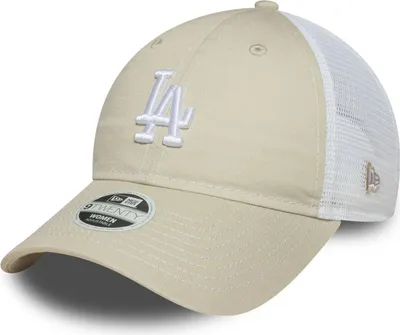 Produktbild von New Era Women MLB 9TWENTY Washed Trucker Cap Los Angeles Dodgers light beige