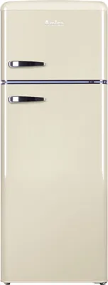 Produktbild von Amica Kühl-/Gefrierkombination KGC 15635 B, 213 l, ST, 40 dB, 2,5 kg/24h, , Farbe Crème/Beige