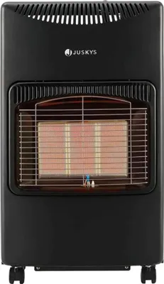 Obrázek produktu pro Plynový ohřívač GS42US 51200, s regulátorem tlaku a hadicí, mobilní, energeticky úsporné, 4200 wattů, 29 x 42 x 73 cm