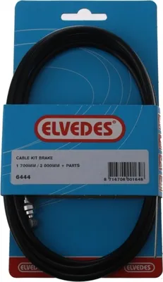 Produktbild von Elvedes bremszugsatz hinten 6444 universal 1800/2000 mm schwarz