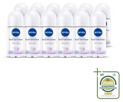 Zdjęcie produktu dla 12 sztuk dezodorantu w sztyfcie NIVEA Fresh Sensation - 50 ml - zestaw ekonomiczny