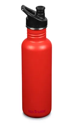 Immagine prodotto di 800ml Kanteen®Classic (tappo sportivo) Rosso Resistente ai graffi